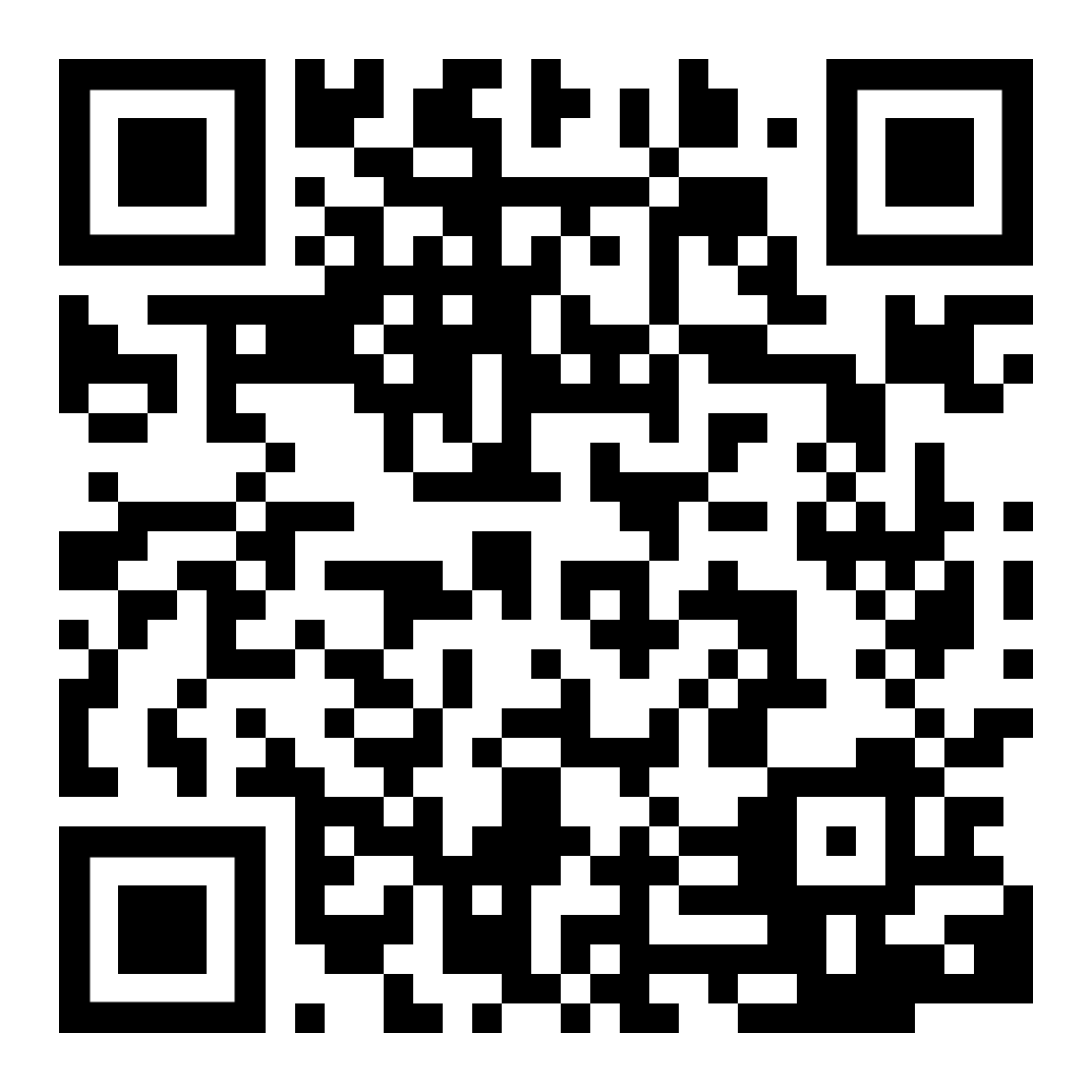 QR code for the day 1 survey; same as the bit.ly link