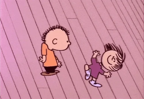 dancing characters from charlie brown