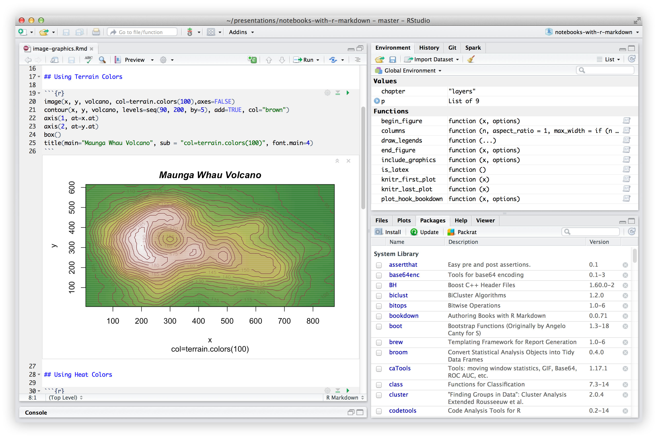 example of rmarkdown document with figure